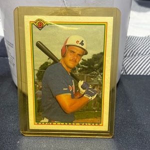 Larry walker base ball card